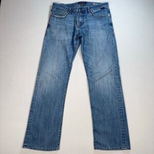 Mavi Jeans Bootcut Josh Men's 34 (fits‎ 35x32) Light Blue Stretch Denim